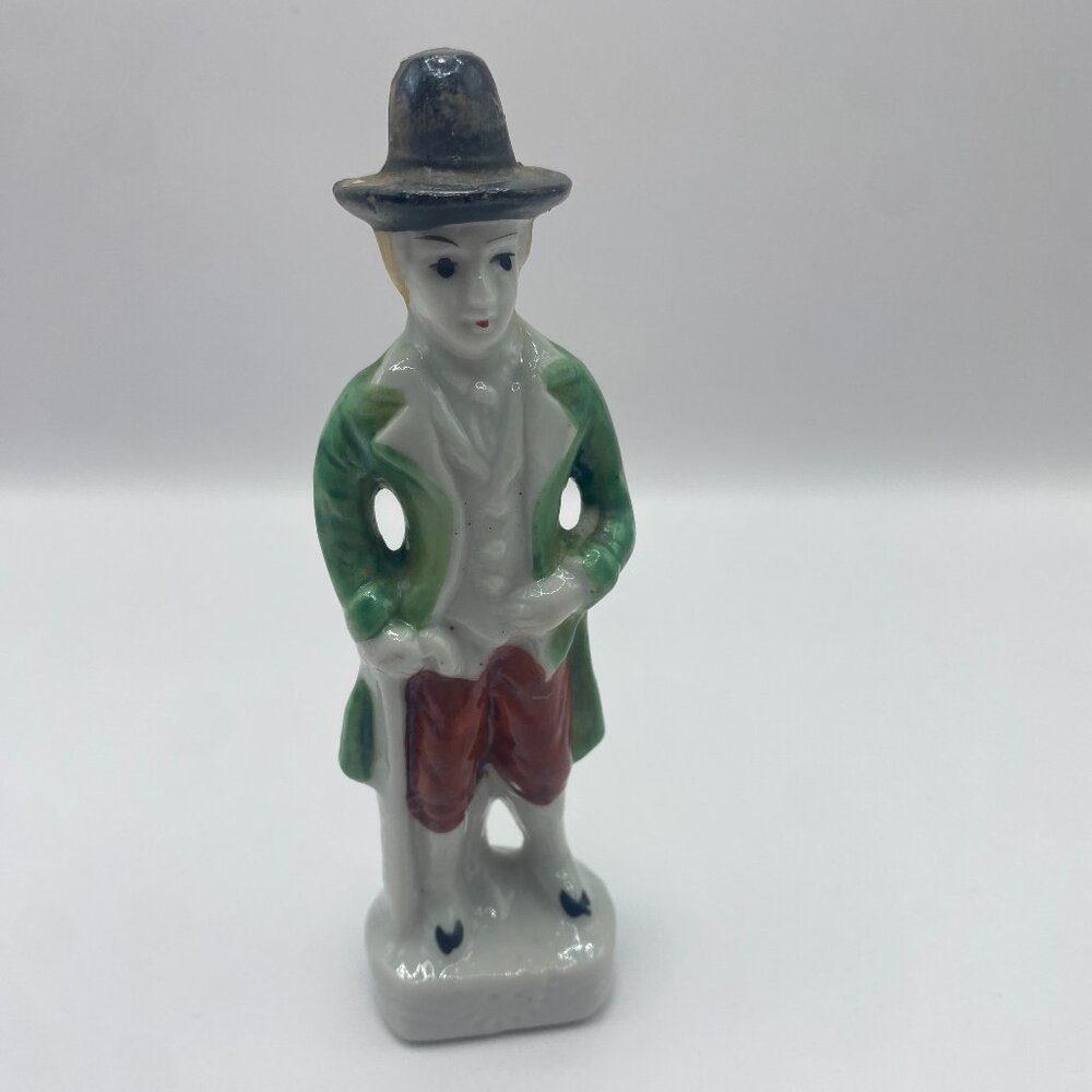 Antique Japan Victorian Pied Piper w/ Cane